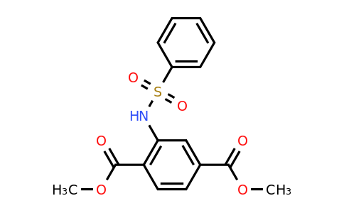 CAS 321531-64-0 | Dimethyl 2-(phenylsulfonamido)terephthalate