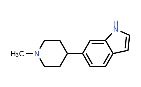 CAS 321745-84-0 | 6-(1-Methyl-piperidin-4-YL)-1H-indole