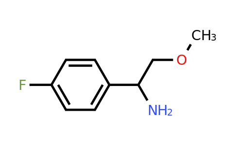 CAS 321839-91-2 | 1-(4-fluorophenyl)-2-methoxyethan-1-amine