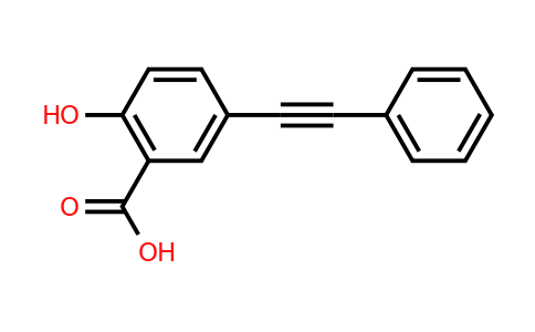CAS 32192-74-8 | 2-Hydroxy-5-(phenylethynyl)benzoic acid