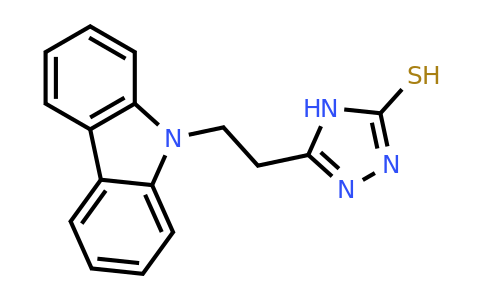 CAS 321942-04-5 | 5-[2-(9H-carbazol-9-yl)ethyl]-4H-1,2,4-triazole-3-thiol