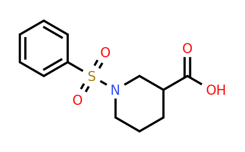 CAS 321970-54-1 | 1-(benzenesulfonyl)piperidine-3-carboxylic acid