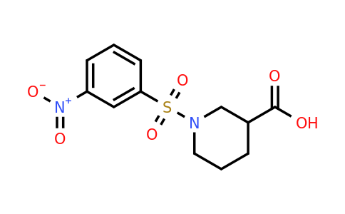 CAS 321970-60-9 | 1-(3-nitrobenzenesulfonyl)piperidine-3-carboxylic acid
