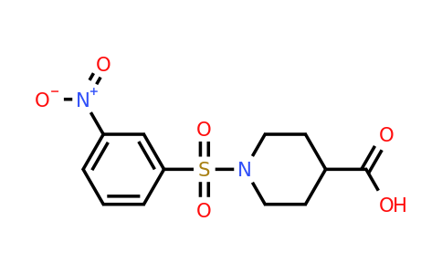 CAS 321970-61-0 | 1-(3-nitrobenzenesulfonyl)piperidine-4-carboxylic acid