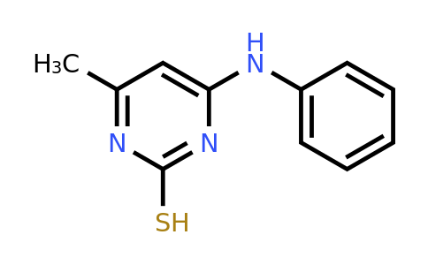 CAS 321975-16-0 | 4-methyl-6-(phenylamino)pyrimidine-2-thiol