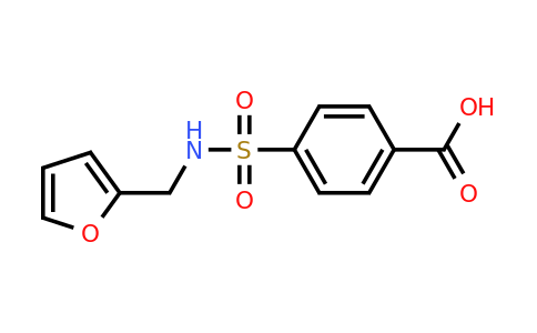CAS 321979-08-2 | 4-{[(furan-2-yl)methyl]sulfamoyl}benzoic acid