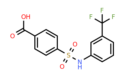 CAS 321979-21-9 | 4-(N-(3-(Trifluoromethyl)phenyl)sulfamoyl)benzoic acid