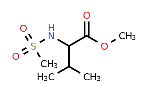CAS 322394-77-4 | Methyl 2-methanesulfonamido-3-methylbutanoate