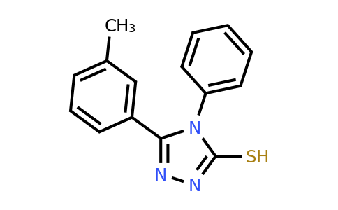 CAS 322412-26-0 | 5-(3-methylphenyl)-4-phenyl-4H-1,2,4-triazole-3-thiol