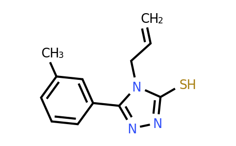 CAS 322412-27-1 | 5-(3-methylphenyl)-4-(prop-2-en-1-yl)-4H-1,2,4-triazole-3-thiol