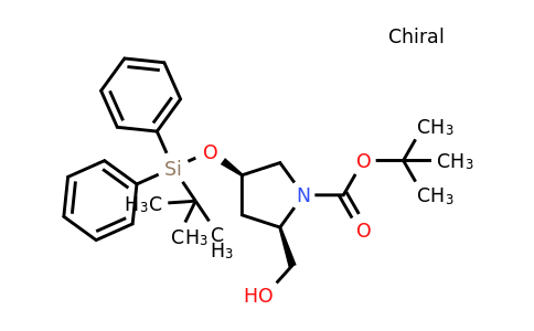 CAS 323204-96-2 | tert-butyl (2R,4R)-4-[tert-butyl(diphenyl)silyl]oxy-2-(hydroxymethyl)pyrrolidine-1-carboxylate