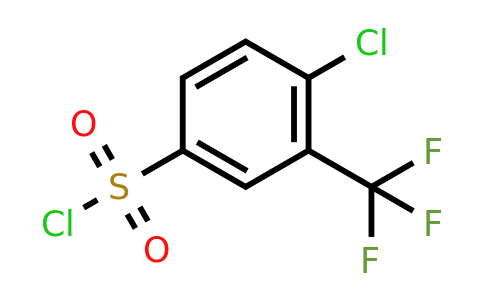 CAS 32333-53-2 | 4-chloro-3-(trifluoromethyl)benzene-1-sulfonyl chloride