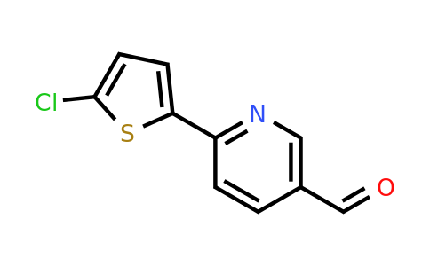 CAS 323595-47-7 | 6-(5-Chloro-2-thienyl)nicotinaldehyde