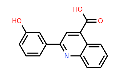 CAS 32366-58-8 | 2-(3-Hydroxyphenyl)quinoline-4-carboxylic acid