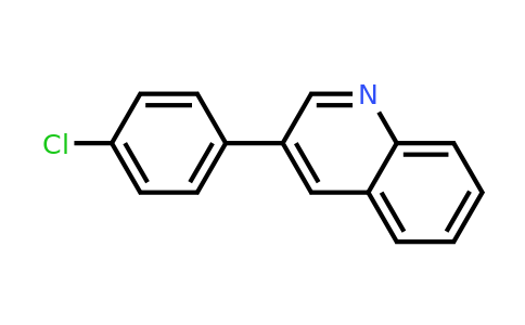CAS 3237-59-0 | 3-(4-Chlorophenyl)quinoline