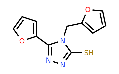 CAS 324052-31-5 | 5-(furan-2-yl)-4-[(furan-2-yl)methyl]-4H-1,2,4-triazole-3-thiol