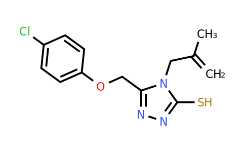 CAS 324052-33-7 | 5-[(4-chlorophenoxy)methyl]-4-(2-methylprop-2-en-1-yl)-4H-1,2,4-triazole-3-thiol