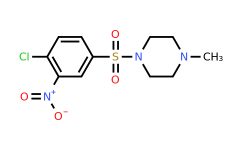 CAS 324068-31-7 | 1-(4-chloro-3-nitrobenzenesulfonyl)-4-methylpiperazine