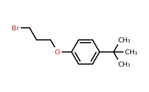 CAS 3245-63-4 | 1-(3-bromopropoxy)-4-tert-butylbenzene