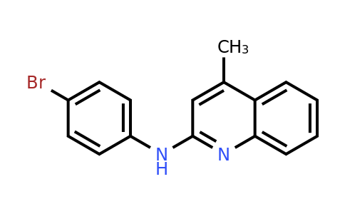 CAS 324526-70-7 | N-(4-Bromophenyl)-4-methylquinolin-2-amine