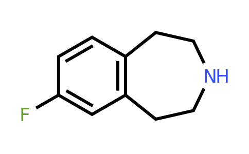 CAS 324558-64-7 | 7-fluoro-2,3,4,5-tetrahydro-1H-3-benzazepine