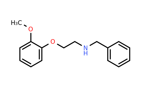 CAS 3246-03-5 | N-Benzyl-2-(2-methoxyphenoxy)ethanamine