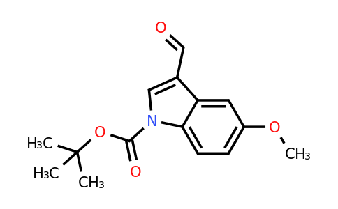 CAS 324756-80-1 | 5-Methoxy-3-formylindole-1-carboxylic acid tert-butyl ester