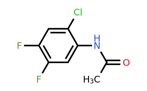 CAS 325-77-9 | N-(2-Chloro-4,5-difluorophenyl)acetamide