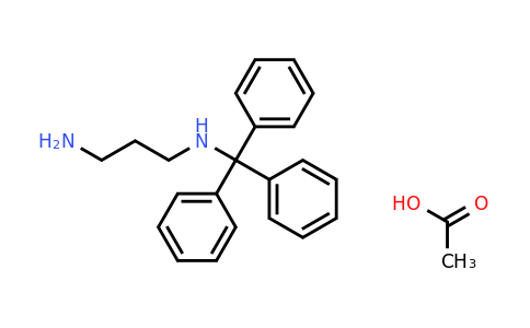 CAS 325143-22-4 | N1-Tritylpropane-1,3-diamine acetate