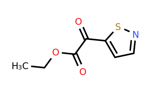CAS 32540-11-7 | ethyl 2-oxo-2-(1,2-thiazol-5-yl)acetate