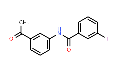 CAS 325472-47-7 | N-(3-Acetylphenyl)-3-iodobenzamide