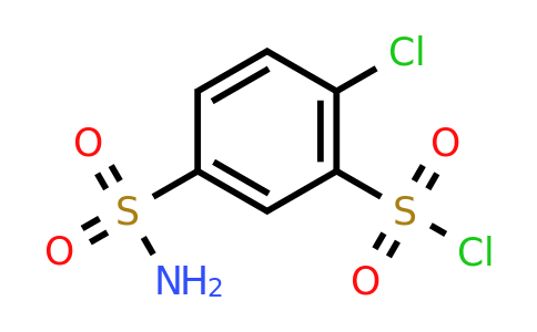 CAS 32548-92-8 | 2-Chloro-5-sulfamoylbenzene-1-sulfonyl chloride