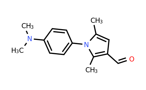 CAS 32570-93-7 | 1-(4-(Dimethylamino)phenyl)-2,5-dimethyl-1H-pyrrole-3-carbaldehyde