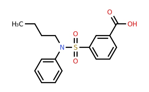 CAS 325721-05-9 | 3-[butyl(phenyl)sulfamoyl]benzoic acid