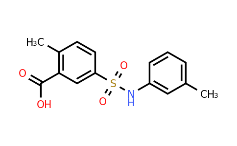 CAS 325721-06-0 | 2-methyl-5-[(3-methylphenyl)sulfamoyl]benzoic acid