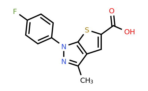 CAS 325721-14-0 | 1-(4-fluorophenyl)-3-methyl-1H-thieno[2,3-c]pyrazole-5-carboxylic acid