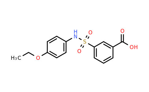 CAS 325721-18-4 | 3-[(4-ethoxyphenyl)sulfamoyl]benzoic acid