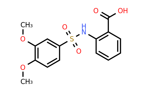 CAS 325721-96-8 | 2-(3,4-dimethoxybenzenesulfonamido)benzoic acid