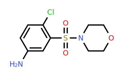 CAS 325724-68-3 | 4-chloro-3-(morpholine-4-sulfonyl)aniline