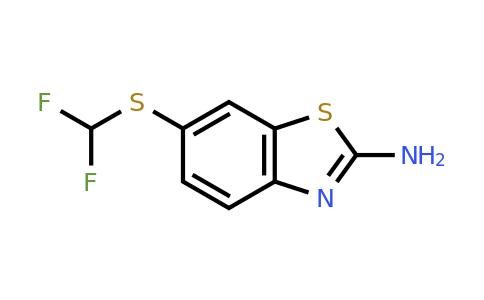 CAS 325731-49-5 | 6-[(difluoromethyl)sulfanyl]-1,3-benzothiazol-2-amine