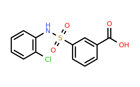 CAS 325732-21-6 | 3-[(2-chlorophenyl)sulfamoyl]benzoic acid