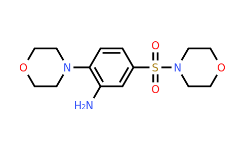 CAS 325748-56-9 | 2-(morpholin-4-yl)-5-(morpholine-4-sulfonyl)aniline