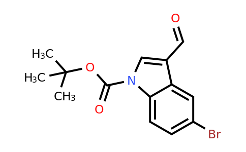 CAS 325800-39-3 | 1-BOC-5-Bromo-3-formylindole