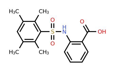 CAS 325832-90-4 | 2-(2,3,5,6-tetramethylbenzenesulfonamido)benzoic acid