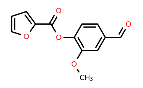 CAS 326006-77-3 | 4-formyl-2-methoxyphenyl furan-2-carboxylate