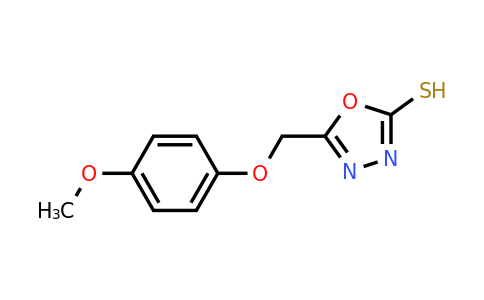 CAS 326014-92-0 | 5-[(4-methoxyphenoxy)methyl]-1,3,4-oxadiazole-2-thiol