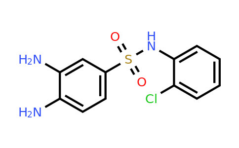 CAS 326023-07-8 | 3,4-Diamino-N-(2-chlorophenyl)benzenesulfonamide