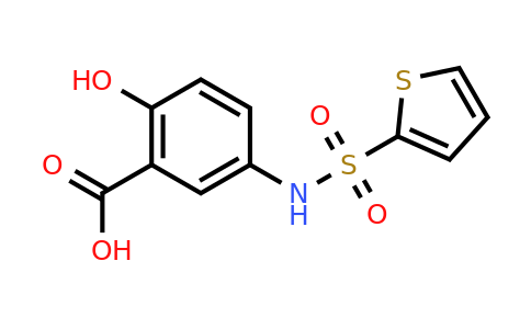 CAS 326023-08-9 | 2-hydroxy-5-(thiophene-2-sulfonamido)benzoic acid
