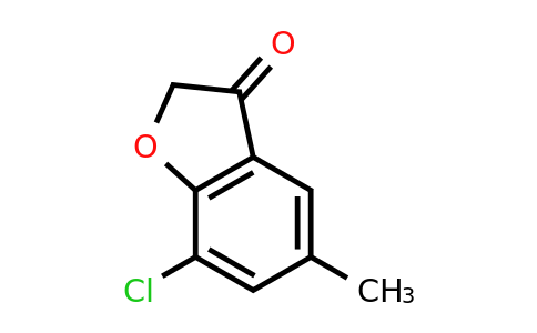 CAS 3261-10-7 | 7-Chloro-5-methylbenzofuran-3(2H)-one