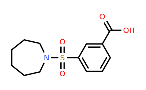 CAS 326182-57-4 | 3-(azepane-1-sulfonyl)benzoic acid